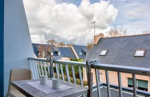 Fouesnant Apartment | À 450 m de la "Cale de Beg Meil - Appart pour 2