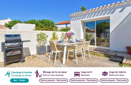 L'Epine House | À 800 m de la mer, jolie maison avec jardin pour 7