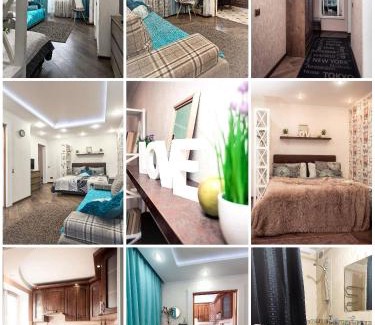 Degtyari Apartment | Бирюзовый стиль