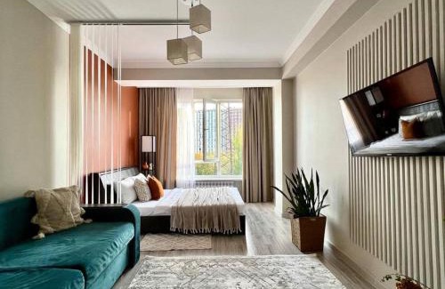 Kazakhstan Apartment | Просторные двухкомнатные апартаменты Терракота