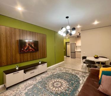 Almaty Apartment | Уютная квартира в ЖК Rams City- рядом ТРЦ Mega
