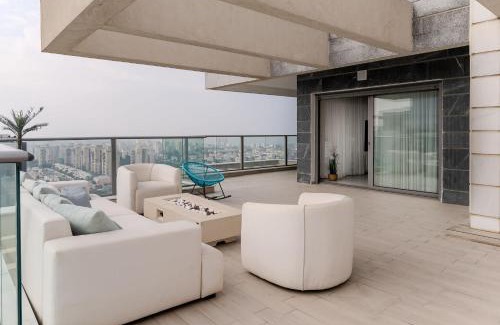 Kiryat Yam Apartment | פנטאוז עצום נוף עוצר נשימה
