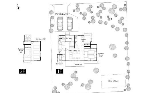 Tsumagoi House | クラレンス-森の中でBBQと4Kプロジェクターが楽しめる北軽井沢の貸切Villa-