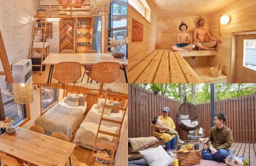Miyota Villa | サウナ・ジャグジー・完全貸し切りという贅沢 大人の秘密基地 Tiny Cabin TATEGU#02