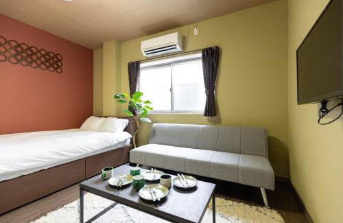Sumiyoshi Apartment | 住吉大社 住吉大社駅 粉浜駅 5分 最大7名