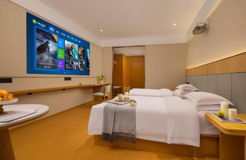 Wuhan Hotel | 壹家国际酒店欢乐谷武钢体育馆店