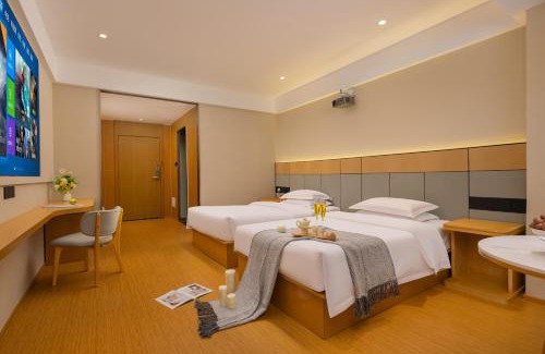 Wuhan Hotel | 壹家国际酒店欢乐谷武钢体育馆店