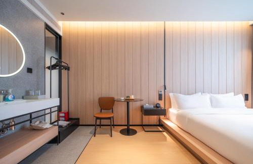 Jinshui District Hotel | 桔作酒店 大卫城郑州人民医院地铁站店