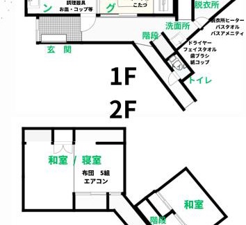 Ote Apartment | 福井駅から徒歩2分の1棟貸切民泊 最低限福井駅前