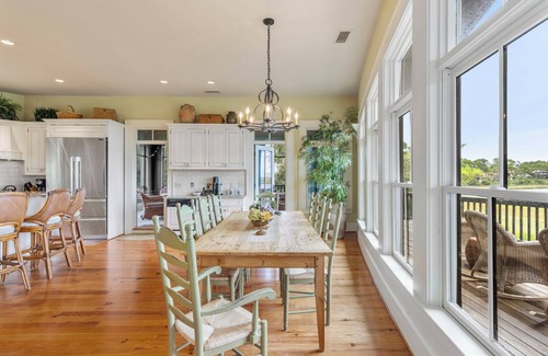 Vanderhorst Plantation House | 0 Ocean Course Drive, Marsh, Golf and Ocean Views Plus Beach Gear/Bike Credit