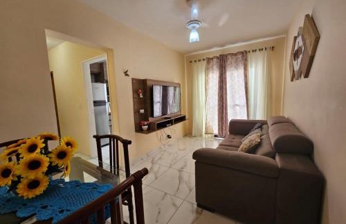 Tupi Apartment | 095 Tupi Vista Mar I - Tupi - 30 metros da praia - 1 dormitório com VARANDA - Wi fi e acomoda até 5 pessoas - Estacionamento Gratuito ap.95