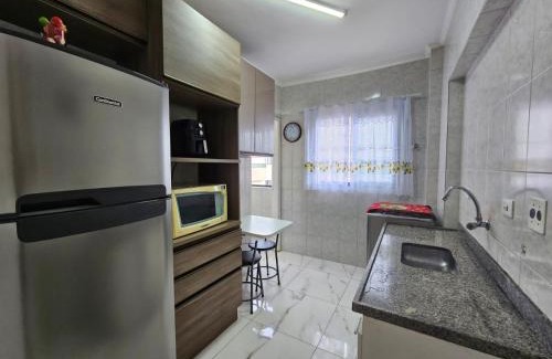Tupi Apartment | 095 Tupi Vista Mar I - Tupi - 30 metros da praia - 1 dormitório com VARANDA - Wi fi e acomoda até 5 pessoas - Estacionamento Gratuito ap.95