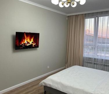 Almaty District Apartment | 1 комнатная квартира район Нурлы-жол