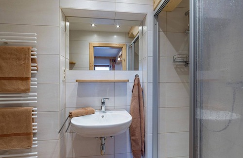 Ellmau Apartment | 1 bedr., 1 Wohnschlafr. / DU od. Bathroom toilet - Haus Schachner
