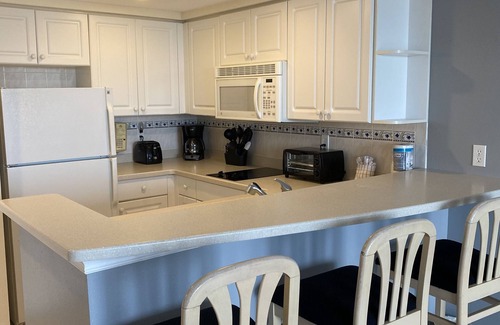 Volusia County House | 1 bedroom condo, new flooring, 2 king size beds, 2 balconies, 55 in 4K smart tv
