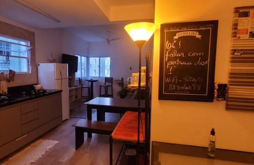 Aparecida Apartment | 1 Bedroom in front of Santos beach - Channel 5.