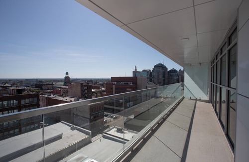 Downtown Buffalo Condo | 1 Bedroom Luxury Bi-Level Condo in Downtown Buffalo - Rooftop Bar, Bowling Alley