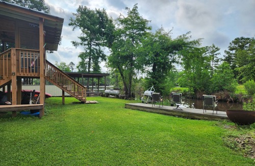 Lake Charles House | 1-bedroom mobile home just 18 minutes drive to Golden Nugget