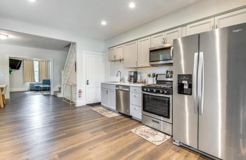 Stroudsburg House | 1 Block to Stroudsburg Main St Chic Townhome