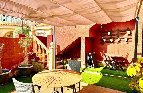 Puerto Marino Apartment | 1 Casa y jardín - House & Garden -Gran Alacant Beach