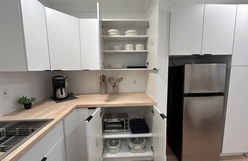 Andrews Apartment | #1 Hygge Hus Hotel – King Suite -Connectable - with WiFi, AC in charming Andrews