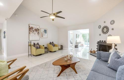 Tahquitz River Estates House | 1 Mi to Dtwn Palm Springs Home with Fire Pit!