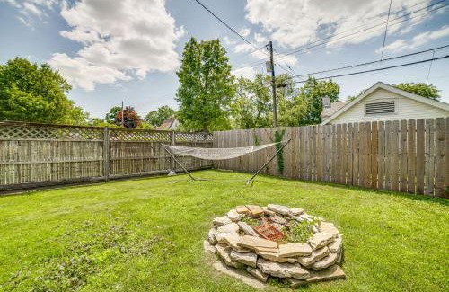 South Bend House | 1 Mi to Notre Dame Stadium Quiet Home with Fire Pit