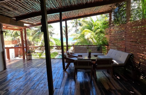 Playa Paraiso Villa | 10 BDR Private Beachfront Villa/Temazcal and Pool ideal for groups and families.