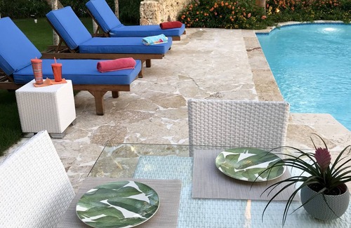 Casa de Campo Villa | 100 +5🌴STAR reviews 4 Min to Beach😎English speaking Chef & Butler🍷Meal Plan🦞