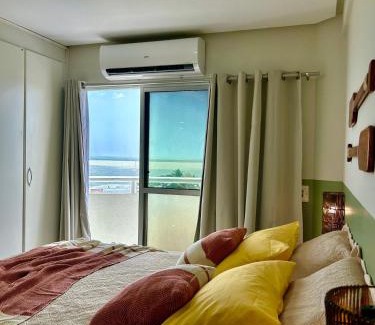Sao Luis Apartment | (106) Exclusivo Vista mar na praia da Litorânea