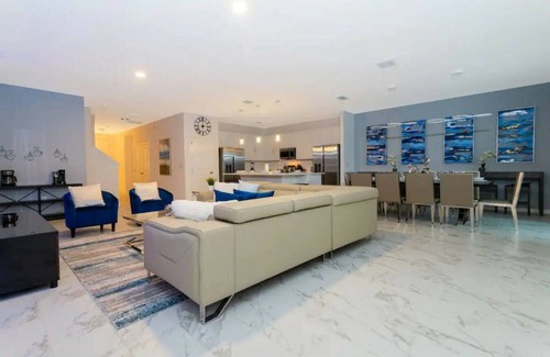 Kissimmee Resort | 10BD Bella Vida Luxury House Near Disney (BV 4458)