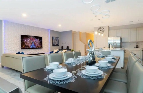 Kissimmee Resort | 10BD Bella Vida Luxury House Near Disney (BV 4458)