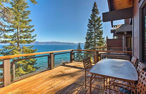 Dollar Point Apartment | 11 Mi to Palisades Tahoe Lakefront Home with View!