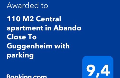 Bilbao City Centre Apartment | 110 M2 Central apartment in Abando Close To Guggenheim with parking