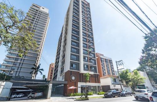 Campo Belo Apartment | "1103 - Studio Moderno e Completo no Campo Belo!"