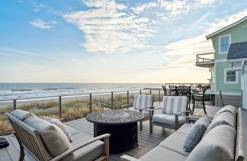 Folly Beach House | 1105 E Arctic White Sands Stunning Oceanfront House