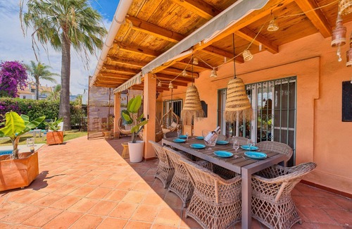 Marbella Ski Chalet | 1109 Charming Family Villa with Panoramic Sea Views