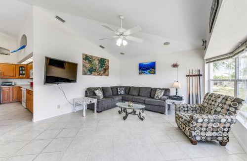 South Gulf Cove House | 12 Mi to Gulf Port Charlotte Home with Boat Dock