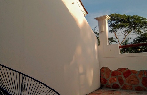 R Apartment | 120M2 2 BR apt. In Chahue - pool. 5 min walk to sea & 1 min walk to supermarket!