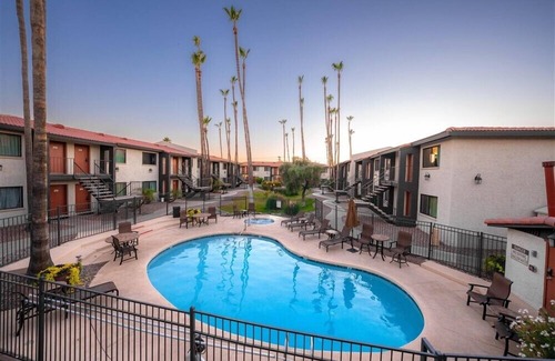 New Papago Parkway Apartment | 127 -Serene Scottsdale Escape – Gated 1BR on the Greenbelt