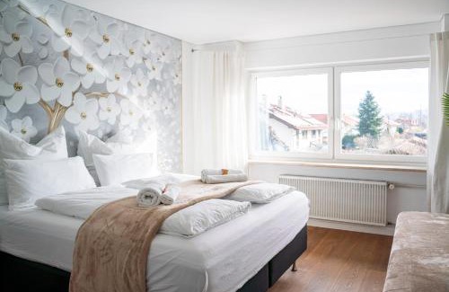 Rosenheim Apartment | 130m2 Loft - Balkon, Smart TV, Badewanne, Kaffee