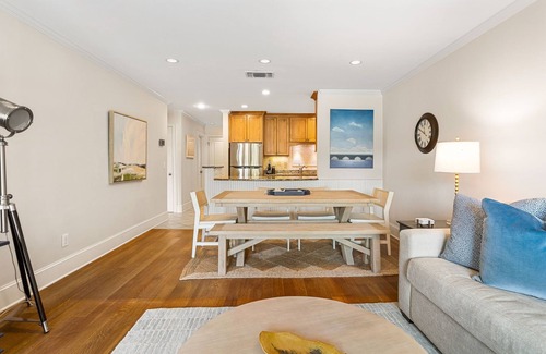 West Beach Village Condo | 1380 Fairway Oaks: 2 Bedrooms, Lovely Golf Views, Close to Beach