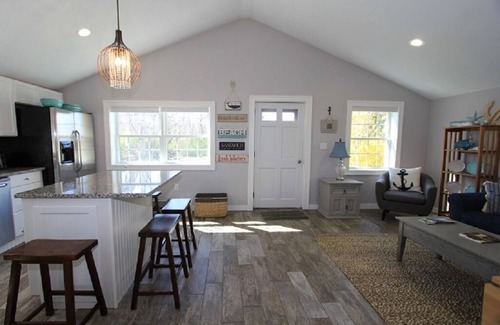 Sandwich House | 14 Town Neck Rd - Pet-friendly, modern home .5 miles to beach, centrally located