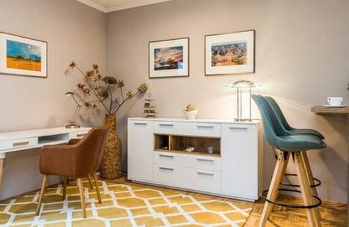 Jenfeld Condo | 1480 €/Mon. for Charming "hotel apartment" with underground parking space, WLAN, elevator, e