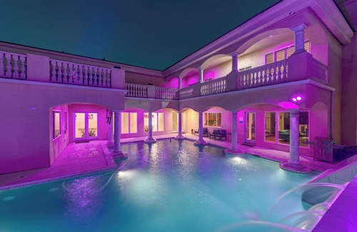 Las Vegas Villa | 15,000 sqft Mansion 5 min from strip! 1.5 acre compound.