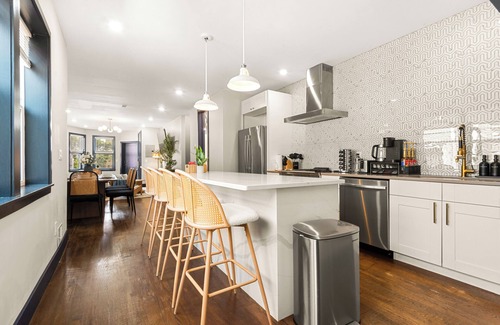 McGinley Square House | 15 Min to NYC - NEW 3BR Near PATH + FREE Parking + Gameroom