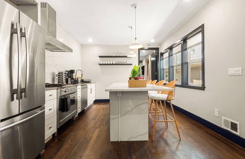 McGinley Square House | 15 Min to NYC - NEW 3BR Near PATH + FREE Parking + Gameroom