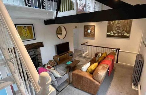 Kerridge Apartment | 15A Bollington, Cheshire Village, balcony, log burner, walks, dogs