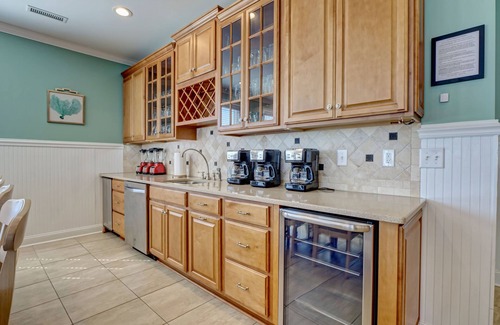 Sneads Ferry House | 16 BRs/Pool/Elevator/Tiki Bar/Sleeps up to 60-Southern Grace on Topsail Island