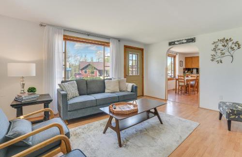 Cedar House | 16 Mi to Sleeping Bear Dunes Cedar Home with Deck